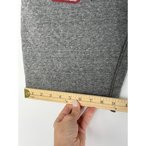 NEW Oklahoma University Sooners Sweat Shorts Men S Gray Fleece Lined Draw String - Picture 6 of 10